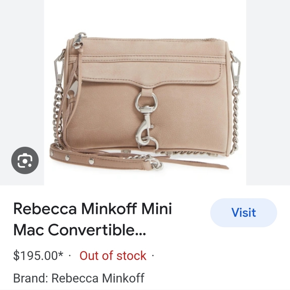 Rebecca Minkoff Mini Mac crossbody